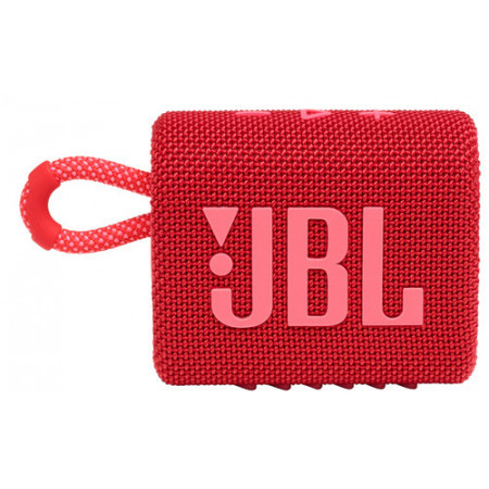 Колонки JBL GO 3 (1.0) - Red, 4.2Вт, 110Hz-20kHz, 85dB, Bluetooth, USB - фото 1 - id-p93217023