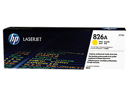 Картридж лазерный HP CF312A, для принтеров HP ColorLaserJet M855XH series, желтый