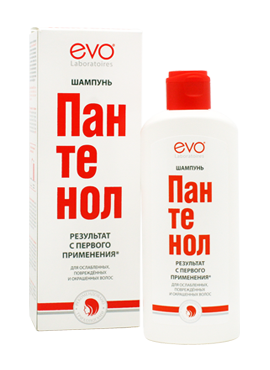 Шампунь для волос Пантенол серии "EVO" 250 мл в футляре
