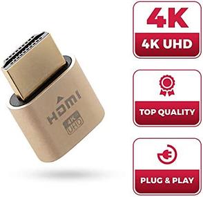 Эмулятор монитора / виртуальный дисплей HDMI Display для майнинга, фото 2