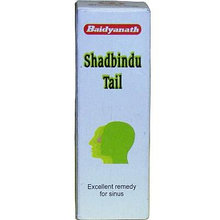 Капли в нос Шадбинду таил, Байдъянахт / Shadbindu tail, Baidyanath, 25 мл
