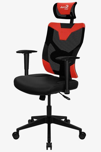 Кресло игровое компьютерное Aerocool Guardian - Champion Red - фото 5 - id-p93218752