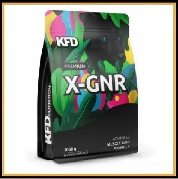 Гейнер для набора массы KFD Premium X-Gainer 1 кг «Шоколад»