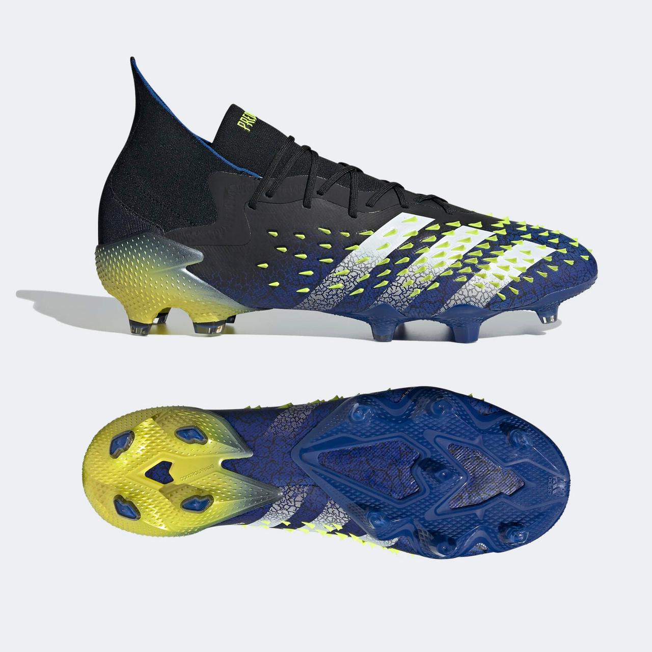 Бутсы футбольные Adidas Predator Freak. 1 FG размеры 41-45 (id 93222701)