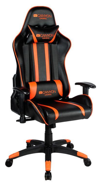 Кресло игровое компьютерное Canyon Fobos CND-SGCH3 Black-Orange
