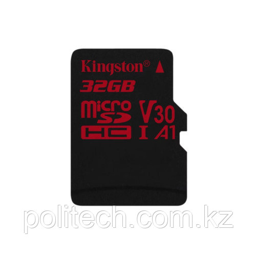 Флеш (Flash) карты Kingston 2GB microSDHC Canvas React SDCR/32GBSP (32 ГБ)