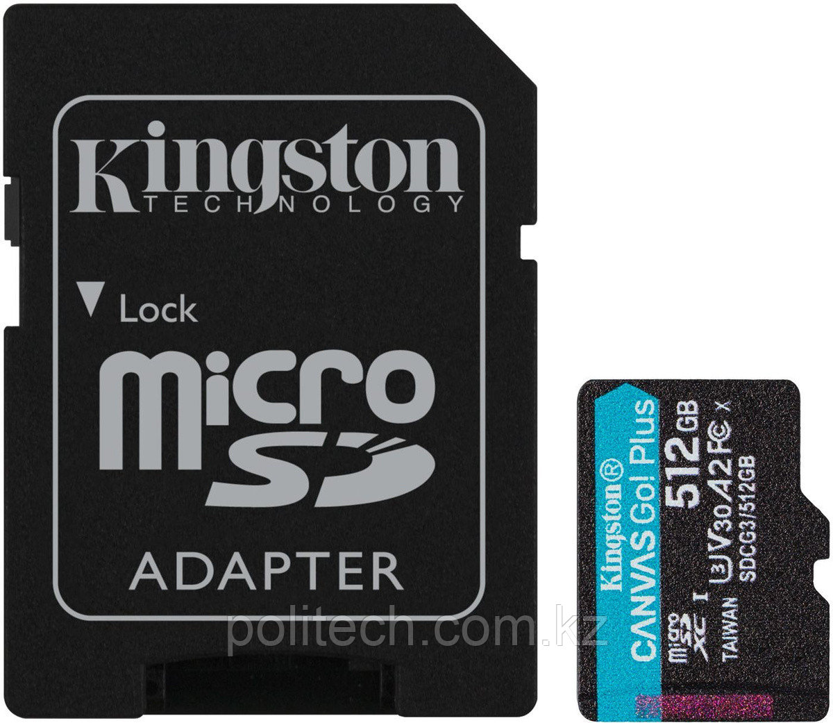 Карта памяти microSDXC Kingston Canvas GO Plus 512 ГБ