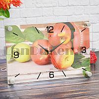 Настенные часы Рубин 2030-03 Сочные яблоки 30 на 20 см