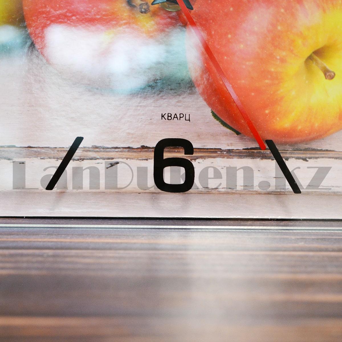 Настенные часы Рубин 2030-03 Сочные яблоки 30 на 20 см - фото 6 - id-p93227890