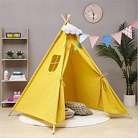 Детская игровая текстильная палатка "Вигвам", хлопок