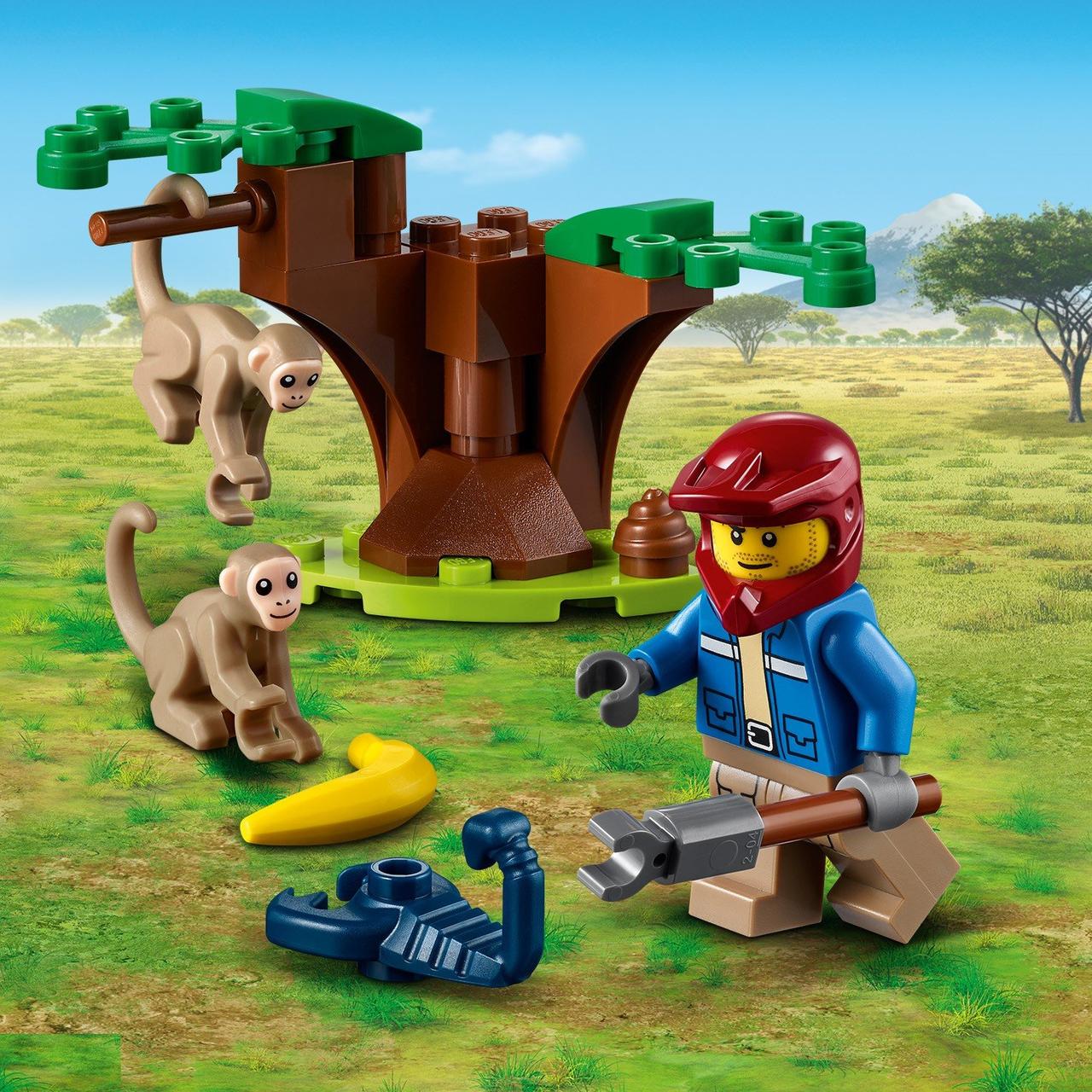 60300 Lego City Спасательный вездеход для зверей, Лего Город Сити - фото 4 - id-p93227907