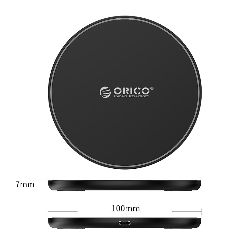 Беспроводное зарядное устройство Orico ZMC01-BK-BP, черный - фото 2 - id-p93228367