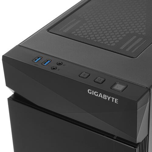Корпус Gigabyte C200 GLASS [GB-C200G] черный - фото 2 - id-p93228505