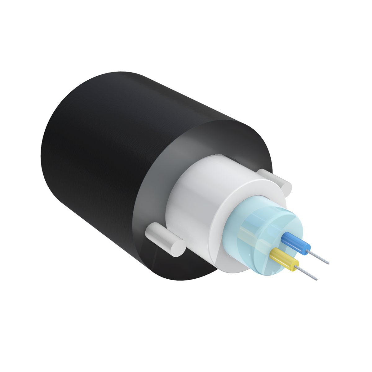 Оптический кабель ОК/Д2-Т-С2-1.0 (К) подвесной самонесущий (волокно Corning США) - фото 4 - id-p93230116