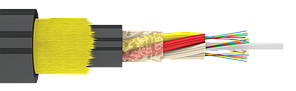 Оптический кабель ОКА-М6П-А36-4.0 подвесной самонесущий (волокно Corning США)