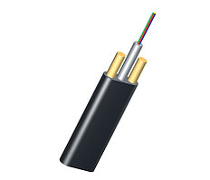 Оптический кабель ОК/Д2-Т-А2-1.2 самонесущий подвесной (плоский кабель)