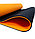 Коврики для йоги ART.FiT (61х183х0.6 см) TPE, с чехлом, цвета в ассортименте оранжево-черный, фото 2