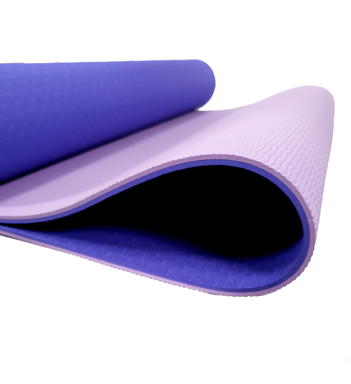 Коврики для йоги ART.FiT (61х183х0.6 см) TPE, с чехлом, цвета в ассортименте фиолетово-сиреневый - фото 2 - id-p93244345