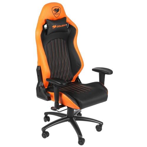 Кресло игровое компьютерное Cougar Explore Racing, Black-Orange