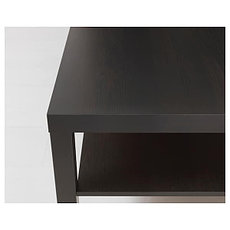 LACK ЛАКК Журнальный стол, черно-коричневый, 118x78 см, фото 2