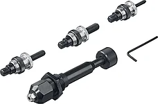 KRAFTOOL Combo2-M10 комбинированный компактный двуручный заклепочник в кейсе, фото 3