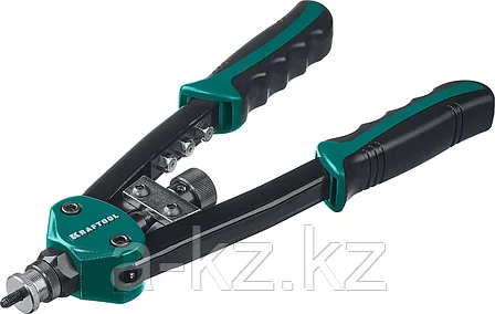 KRAFTOOL Combo2-M10 комбинированный компактный двуручный заклепочник в кейсе, фото 1