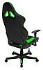 Кресло игровое компьютерное DXRacer Racing OH/RW106/NE, Black-Green, фото 3