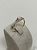 Золотое кольцо с бриллиантами / 17 размер, фото 2