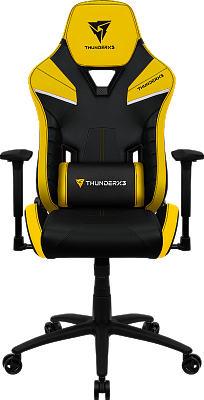 Кресло игровое компьютерное ThunderX3 TC5, Bumblebee-Yellow - фото 1 - id-p93277496