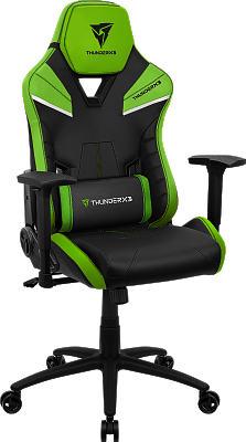 Кресло игровое компьютерное ThunderX3 TC5, Neon-Green