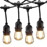 Белт-лайт гирлянды c лампочками для летних площадок, кафе 100 метров соеденяются до 10 км., фото 5