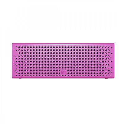 Колонки Xiaomi Mi Bluetooth Speaker (2.0) - Pink, 6Вт(2x3) RMS, 85Hz-20kHz, Aux-In 3.5mm, BT, USB
