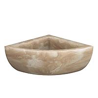 Курна угловая для хамам КМ-84 мрамор