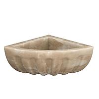 Курна угловая для хамам КМ-86 мрамор