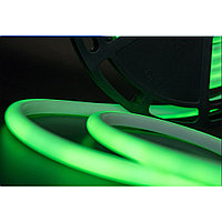 Термостойкая светодиодная лента для саун и хамам. Зеленый