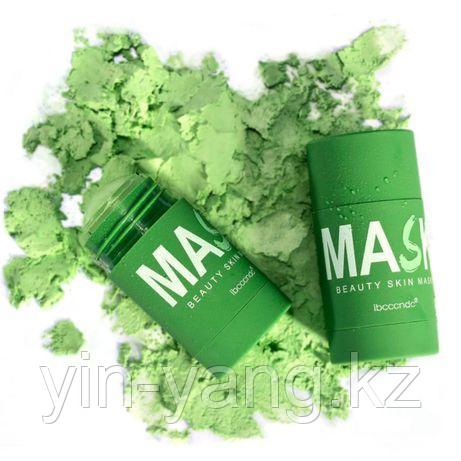 Глиняная маска - стик для лица (зеленый чай) "Green Mask Stick", 40г - фото 3 - id-p93093519