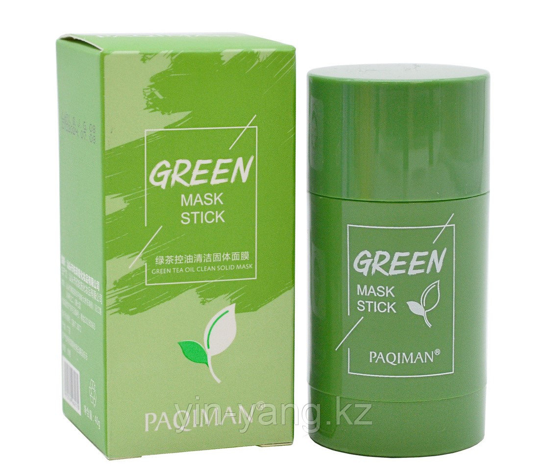 Глиняная маска - стик для лица (зеленый чай) "Green Mask Stick", 40г