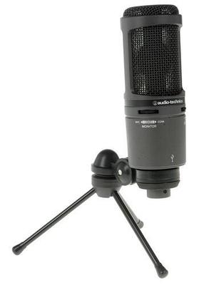 Микрофон Audio-technica AT2020USB+ Черный