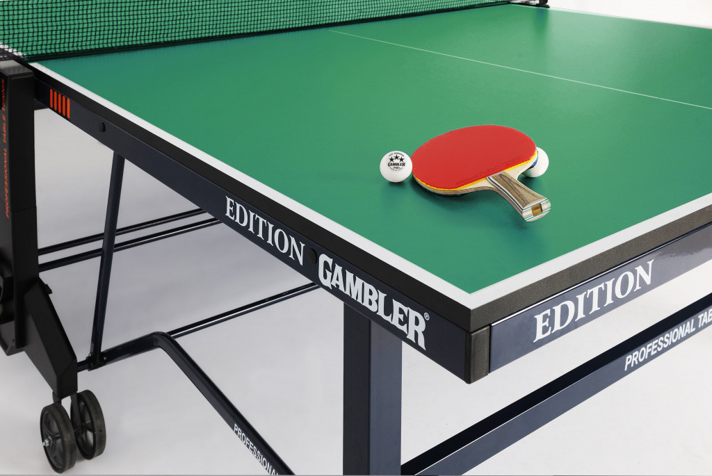 Теннисный стол Gambler EDITION green (США) - фото 7 - id-p93290261
