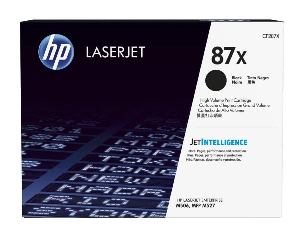 Картридж HP CF287X (87X) для LaserJet Pro M501dn Enterprise M506dn/M506x MFP M527c/M527f/M527dn - фото 1 - id-p65500258