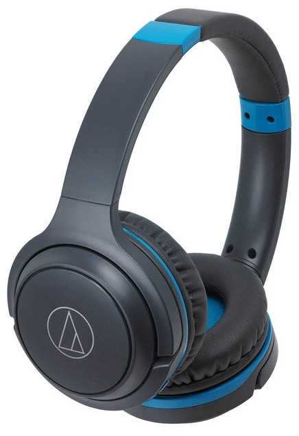 Bluetooth гарнитура Audio-Technica ATH-S200BT - Серо - Синий, фото 1