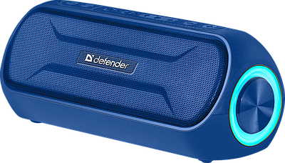 Колонки Defender Enjoy S1000 (2.0) - Blue, 20 Вт RMS, 60Hz-20kHz, 85dB, AUX, Bluetooth