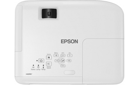 Epson V11H971140 Проектор EB-E500, 3LCD, 0.55" LCD, XGA (1024x768), 3300lm, 4:3, 15000:1, VGA, HDMI, USB - фото 2 - id-p93299845