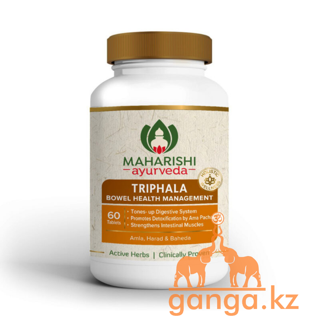 Трифала для Очищения Организма (Triphala MAHARISHI AYURVEDA), 60 таб ...