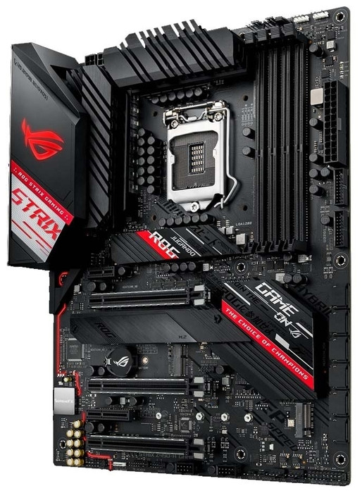 Материнская плата ASUS ROG Strix Z490-H Gaming, LGA1200 - фото 1 - id-p93300814