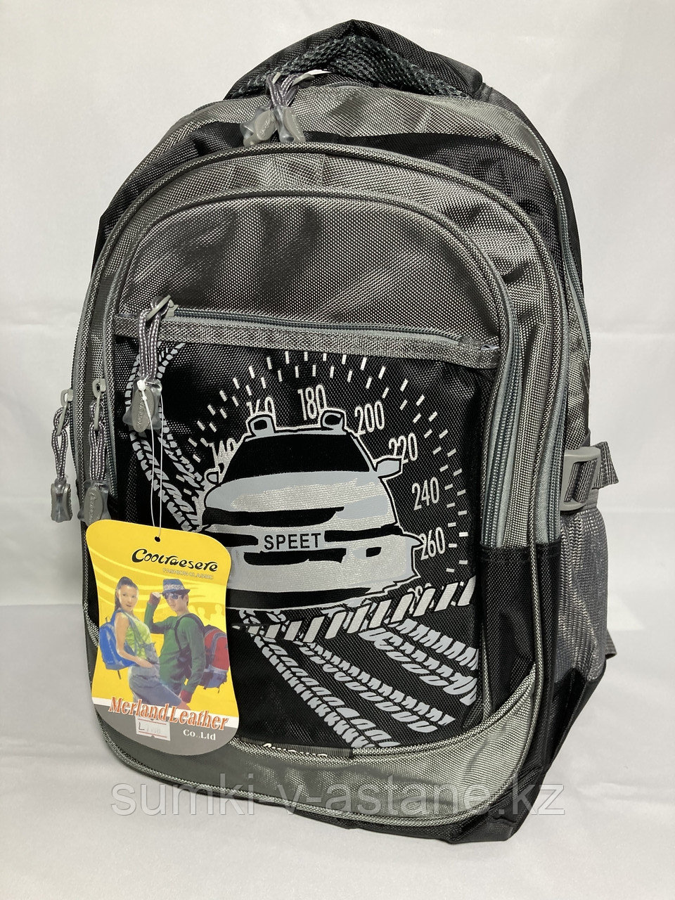 Школьный рюкзак для мальчика, 5-7-й класс (высота 47 см, ширина 27 см, глубина 17 см) - фото 2 - id-p93301423