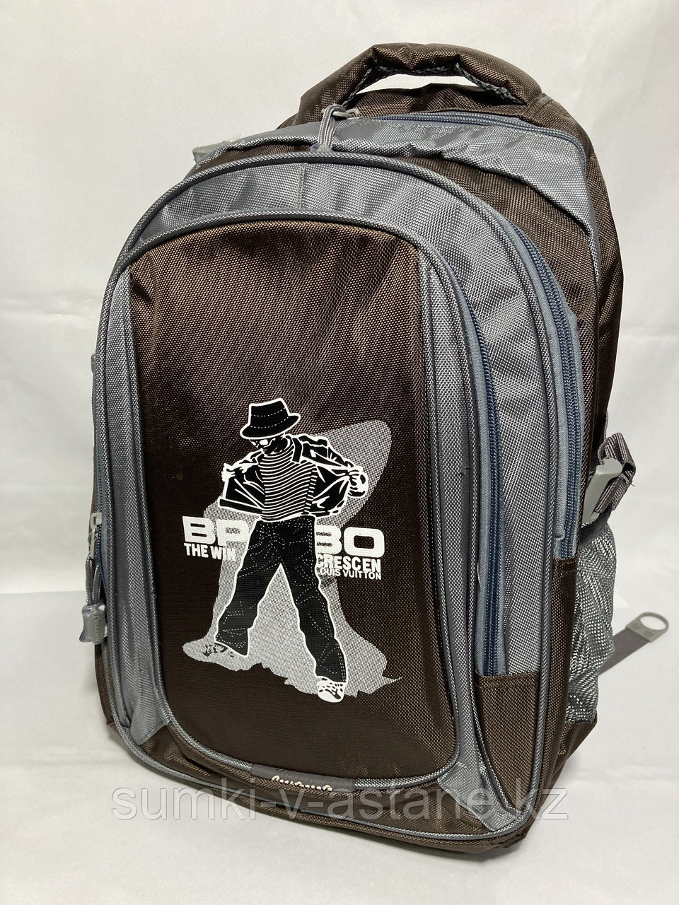 Школьный рюкзак для мальчика, 5-7-й класс (высота 47 см, ширина 27 см, глубина 17 см) - фото 2 - id-p93301439