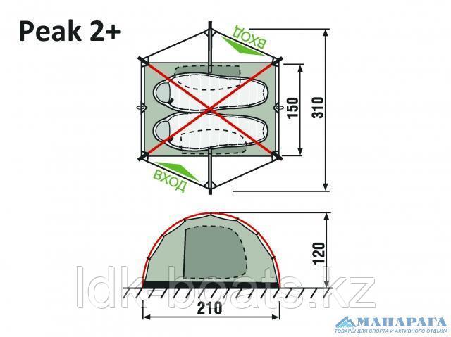 Палатка RockLand Peak 2+ - фото 7 - id-p93308023
