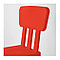 Стул IKEA "Маммут" детский  красный, фото 2