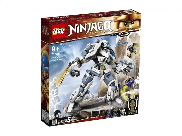 Lego 71738 Ниндзяго Битва с роботом Зейна - фото 1 - id-p93315037